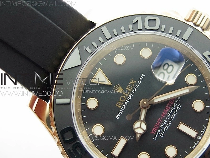 Yacht-Master 116655 VRF 1:1 Best Edition on Oysterflex Rubber Strap VR3135