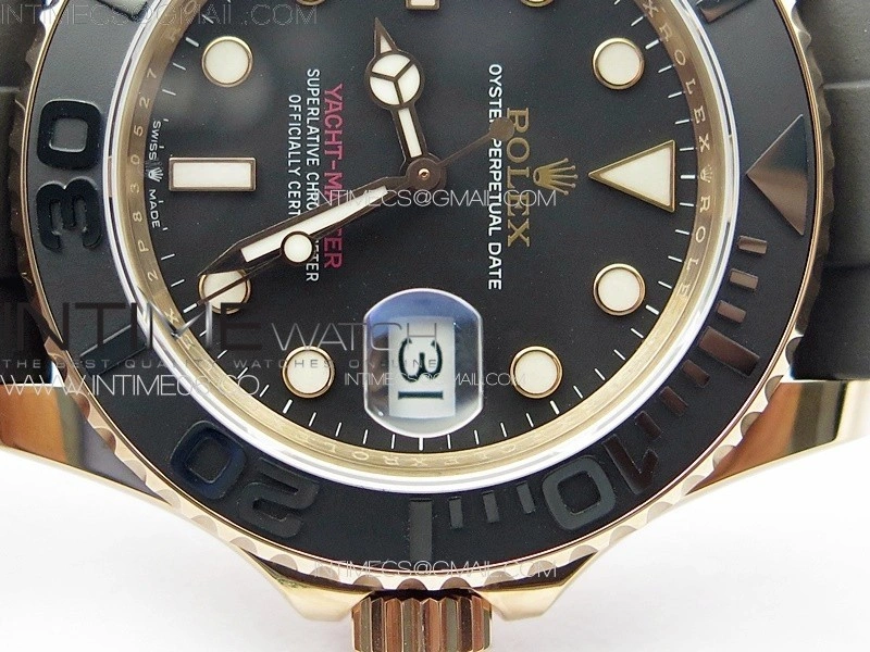Yacht-Master 116655 VRF 1:1 Best Edition on Oysterflex Rubber Strap VR3135