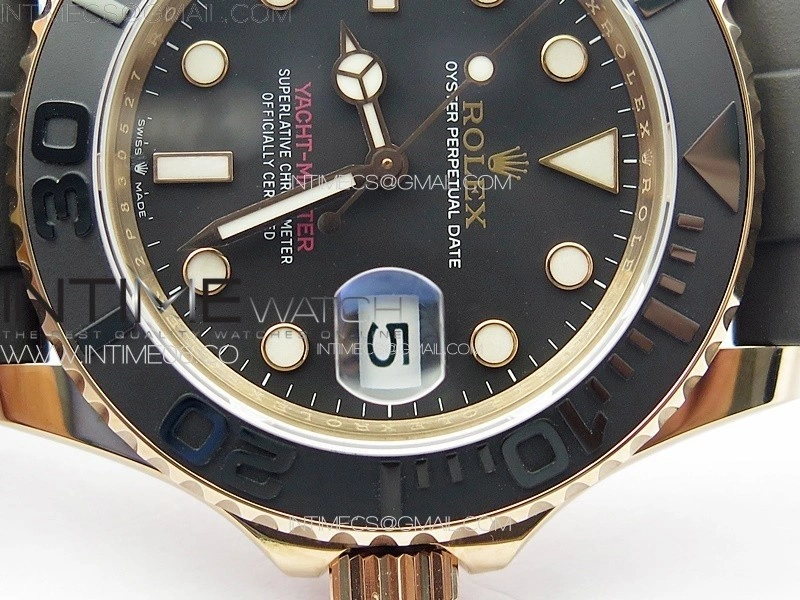 Yacht-Master 116655 VRF 1:1 Best Edition on Oysterflex Rubber Strap VR3135