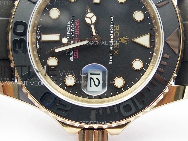 Yacht-Master 116655 VRF 1:1 Best Edition on Oysterflex Rubber Strap VR3135