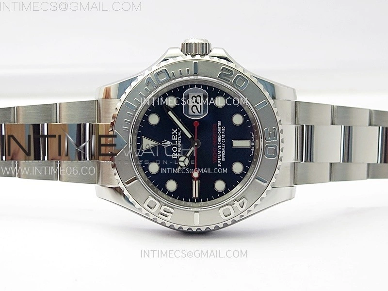 Yacht-Master 126622 904L C+F 1:1 Best Edition Blue Dial on SS Bracelet VR3235