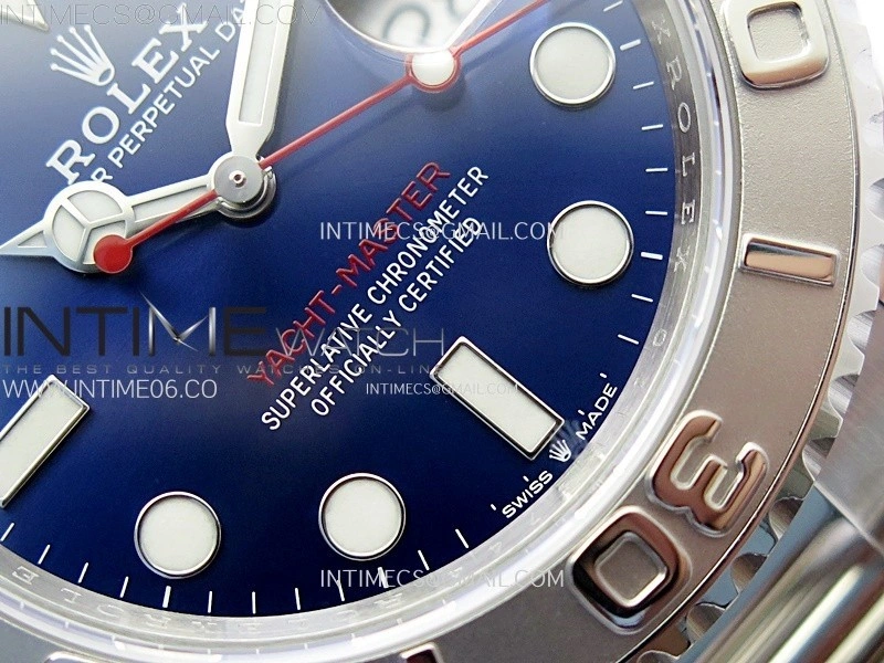 Yacht-Master 126622 904L C+F 1:1 Best Edition Blue Dial on SS Bracelet VR3235