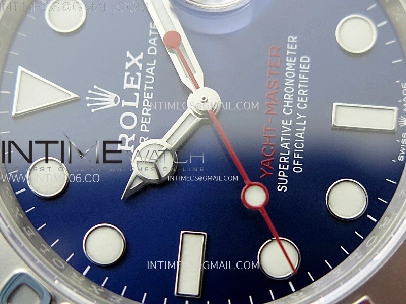Yacht-Master 126622 904L C+F 1:1 Best Edition Blue Dial on SS Bracelet VR3235