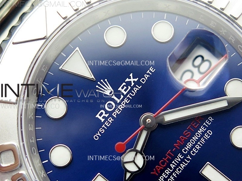 Yacht-Master 126622 904L C+F 1:1 Best Edition Blue Dial on SS Bracelet VR3235
