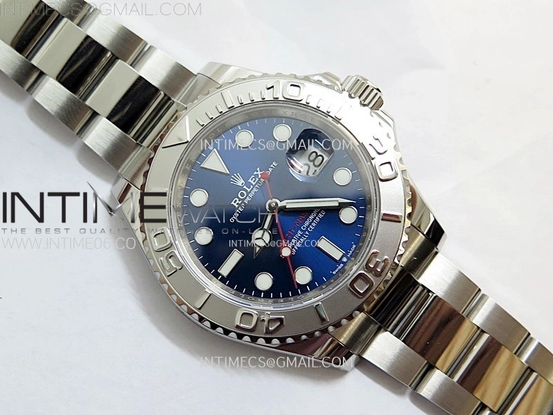 Yacht-Master 126622 904L C+F 1:1 Best Edition Blue Dial on SS Bracelet VR3235