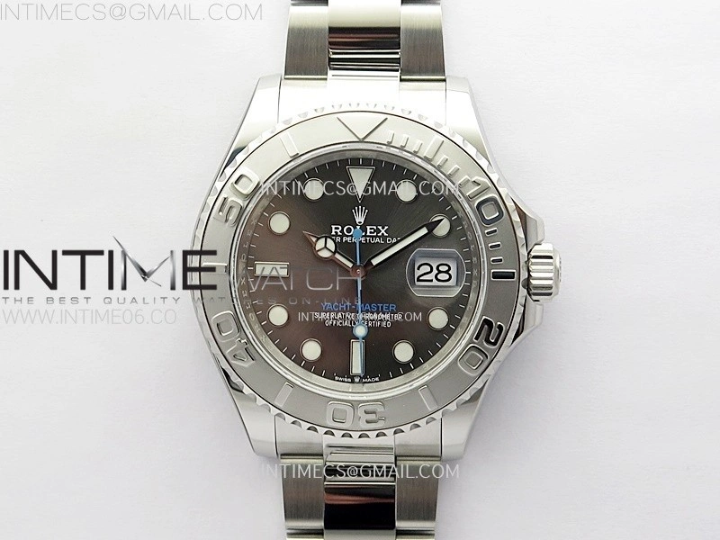 Yacht-Master 126622 904L C+F 1:1 Best Edition Rhodium Dial on SS Bracelet VR3235
