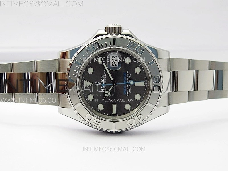 Yacht-Master 126622 904L C+F 1:1 Best Edition Rhodium Dial on SS Bracelet VR3235