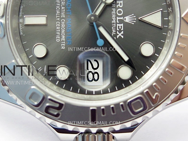 Yacht-Master 126622 904L C+F 1:1 Best Edition Rhodium Dial on SS Bracelet VR3235