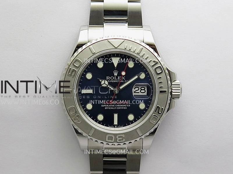 Yacht-Master 126622 904L QF 1:1 Best Edition Blue Dial On 904L SS Bracelet SH3235