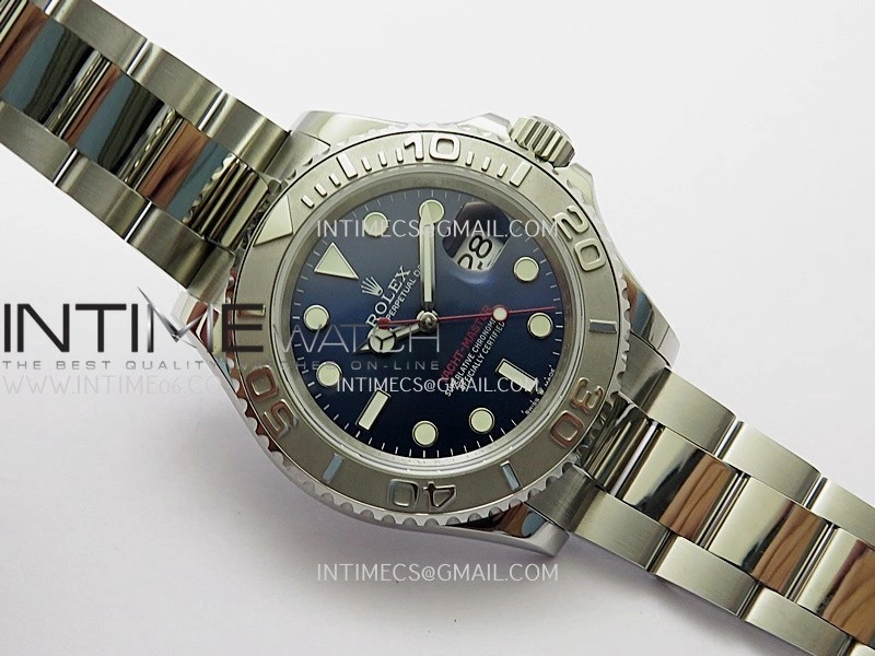 Yacht-Master 126622 904L QF 1:1 Best Edition Blue Dial On 904L SS Bracelet SH3235