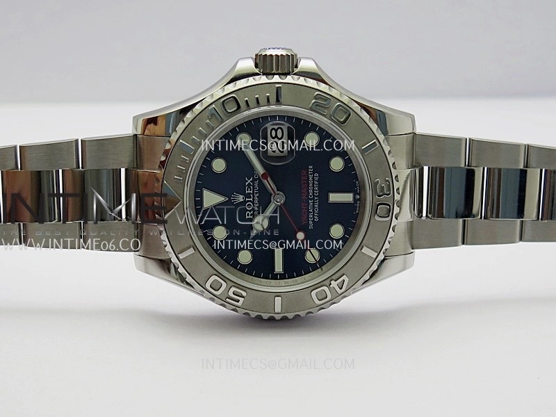 Yacht-Master 126622 904L QF 1:1 Best Edition Blue Dial On 904L SS Bracelet SH3235