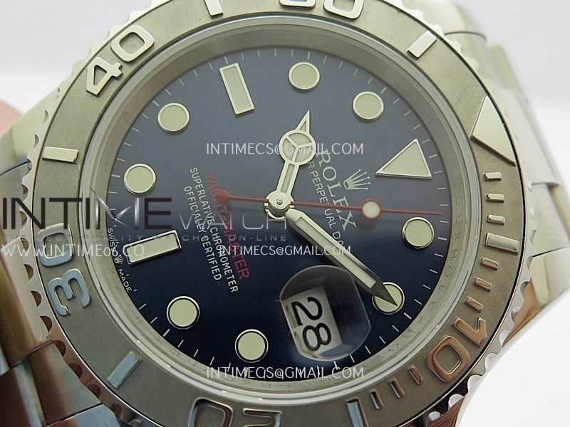Yacht-Master 126622 904L QF 1:1 Best Edition Blue Dial On 904L SS Bracelet SH3235