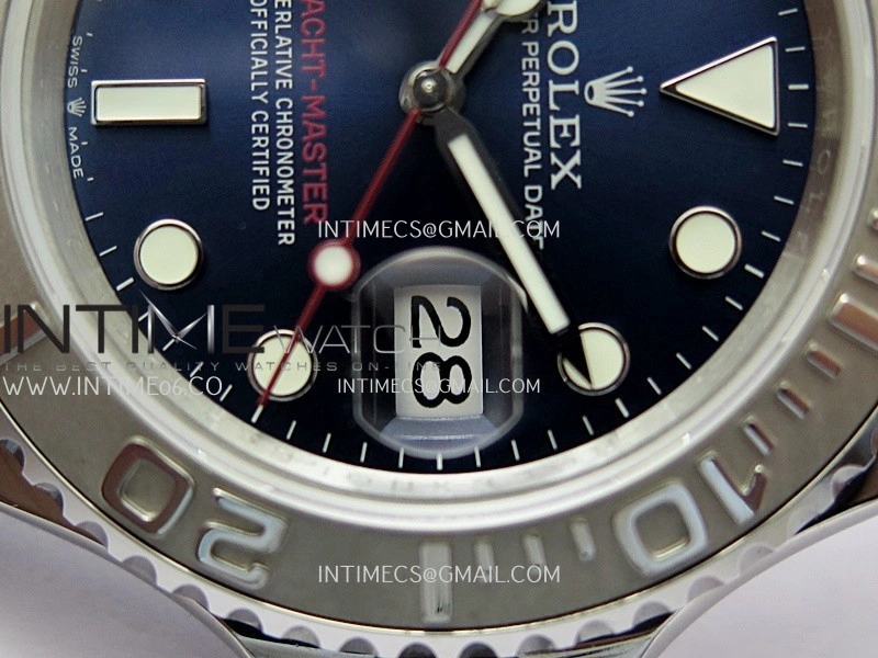Yacht-Master 126622 904L QF 1:1 Best Edition Blue Dial On 904L SS Bracelet SH3235