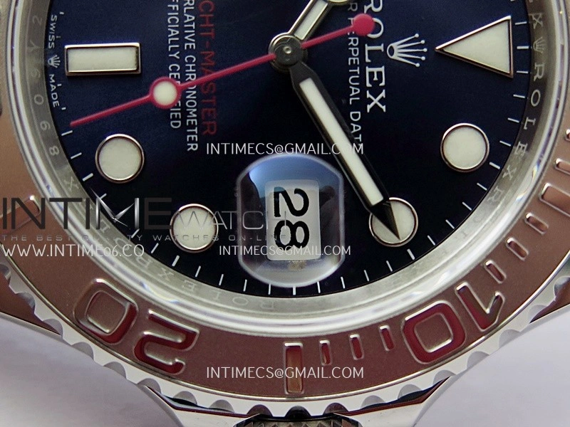 Yacht-Master 126622 904L TWSF 1:1 Best Edition Blue Dial on SS Bracelet SA3235