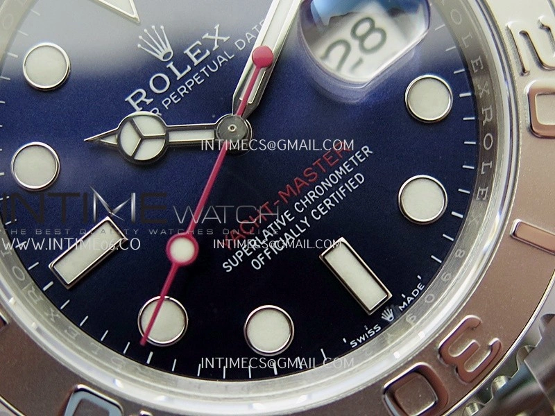 Yacht-Master 126622 904L TWSF 1:1 Best Edition Blue Dial on SS Bracelet SA3235