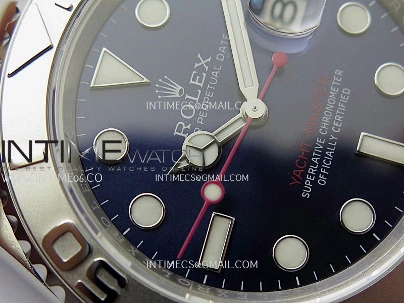 Yacht-Master 126622 904L TWSF 1:1 Best Edition Blue Dial on SS Bracelet SA3235