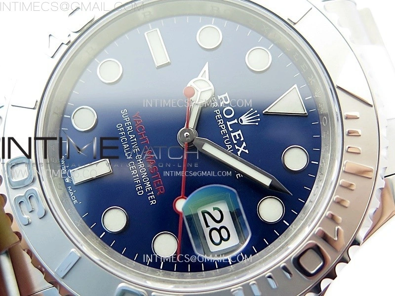 Yacht-Master 126622 904L VSF 1:1 Best Edition Blue Dial on SS Bracelet VS3235