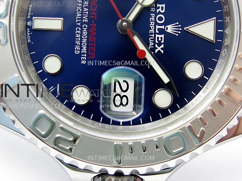 Yacht-Master 126622 904L VSF 1:1 Best Edition Blue Dial on SS Bracelet VS3235