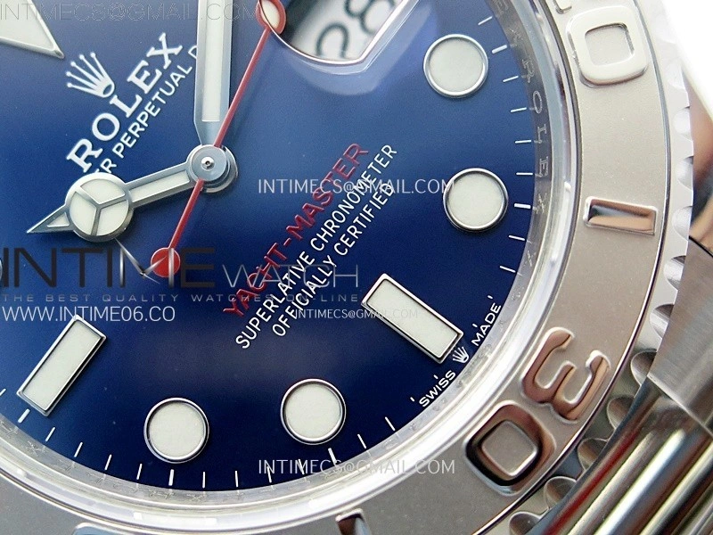Yacht-Master 126622 904L VSF 1:1 Best Edition Blue Dial on SS Bracelet VS3235