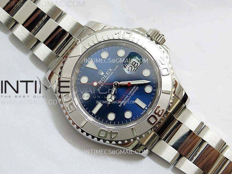 Yacht-Master 126622 904L VSF 1:1 Best Edition Blue Dial on SS Bracelet VS3235