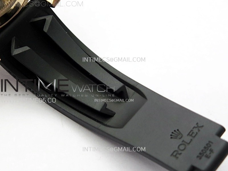 Yacht-Master 126655 KF 1:1 Best Edition RG Wrapped on Oysterflex Strap VR3235