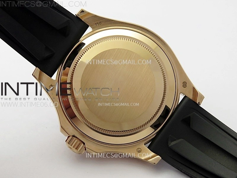 Yacht-Master 126655 KF 1:1 Best Edition RG Wrapped on Oysterflex Strap VR3235