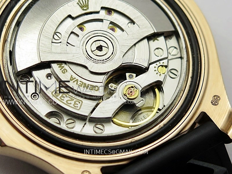 Yacht-Master 126655 KF 1:1 Best Edition RG Wrapped on Oysterflex Strap VR3235