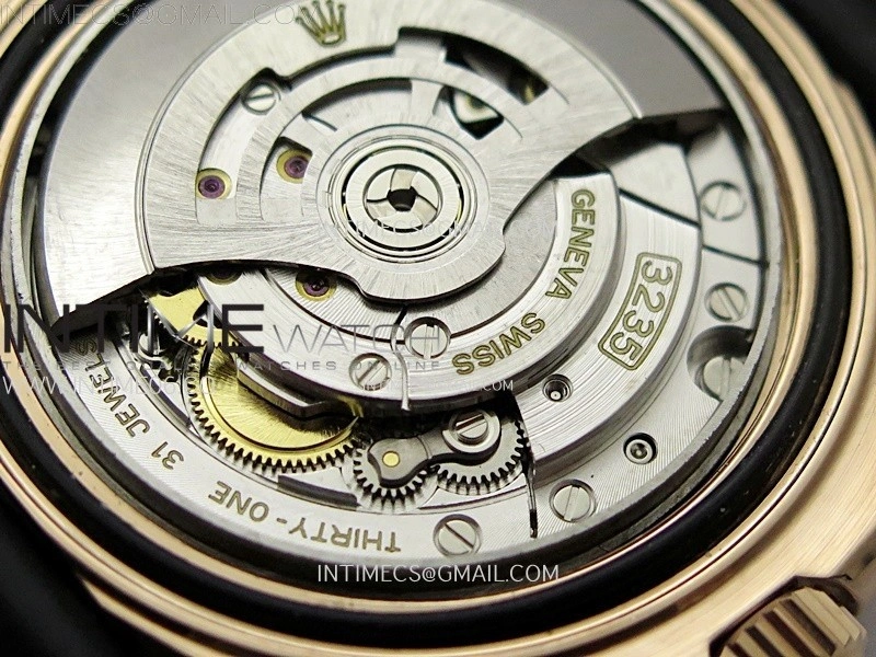 Yacht-Master 126655 KF 1:1 Best Edition RG Wrapped on Oysterflex Strap VR3235