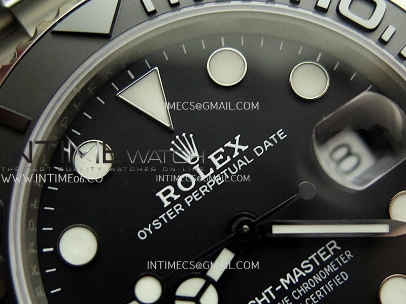 Yacht-Master 226627 Titanium 1:1 Black Dial On Titanium Bracelet SH3235
