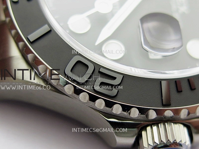 Yacht-Master 226627 Titanium 1:1 Black Dial On Titanium Bracelet SH3235