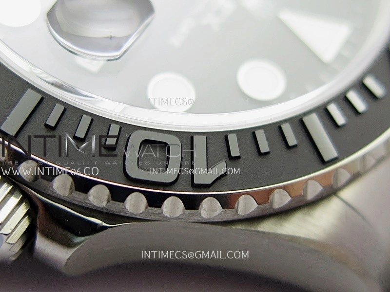 Yacht-Master 226627 Titanium 1:1 Black Dial On Titanium Bracelet SH3235
