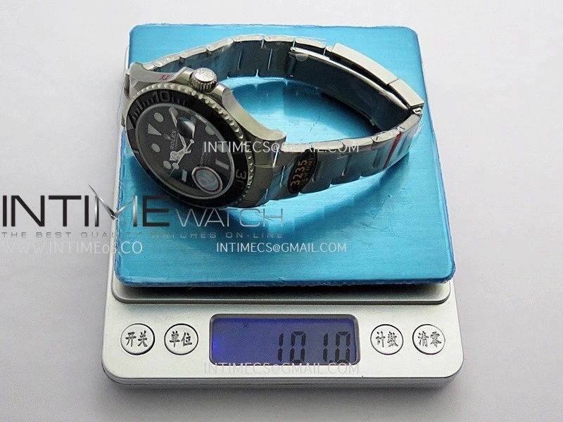 Yacht-Master 226627 Titanium 1:1 Black Dial On Titanium Bracelet SH3235