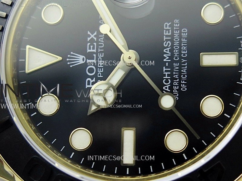 Yacht-Master 226658 KF 1:1 Best Edition YG Wrapped on Oysterflex Strap VR3235