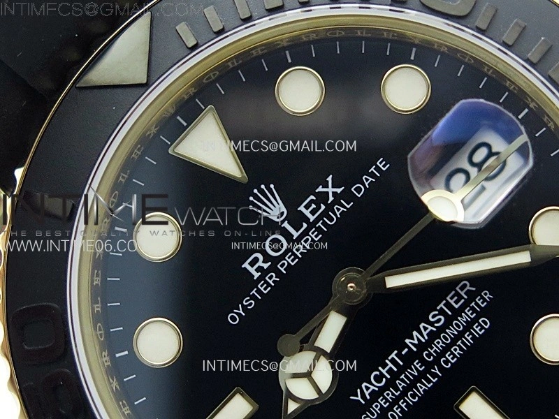 Yacht-Master 226658 KF 1:1 Best Edition YG Wrapped on Oysterflex Strap VR3235