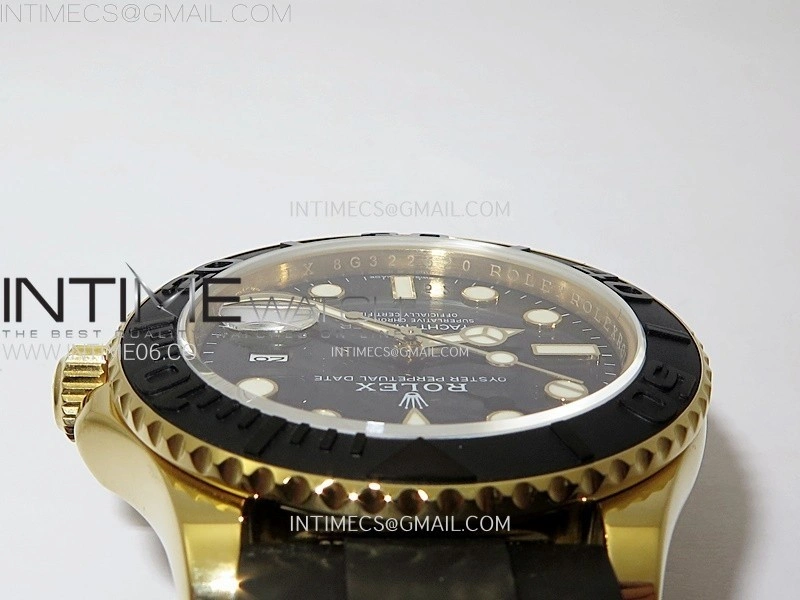 Yacht-Master 226658 KF 1:1 Best Edition YG Wrapped on Oysterflex Strap VR3235