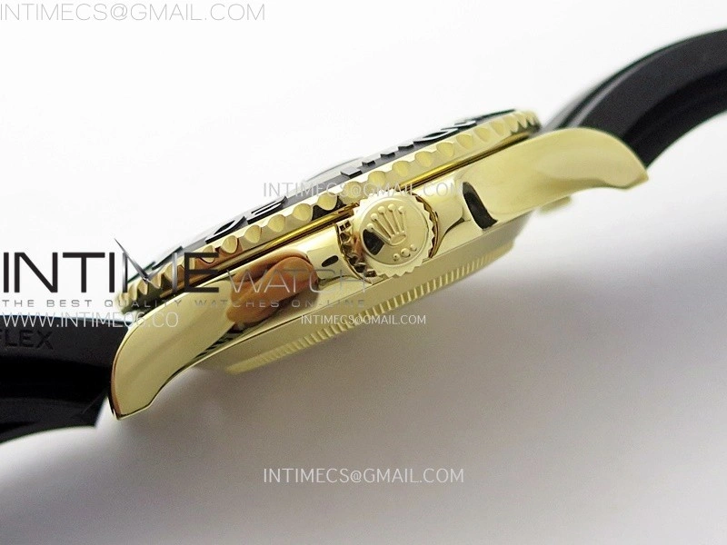 Yacht-Master 226658 KF 1:1 Best Edition YG Wrapped on Oysterflex Strap VR3235