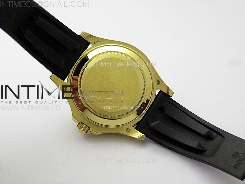 Yacht-Master 226658 KF 1:1 Best Edition YG Wrapped on Oysterflex Strap VR3235