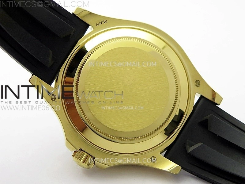 Yacht-Master 226658 KF 1:1 Best Edition YG Wrapped on Oysterflex Strap VR3235