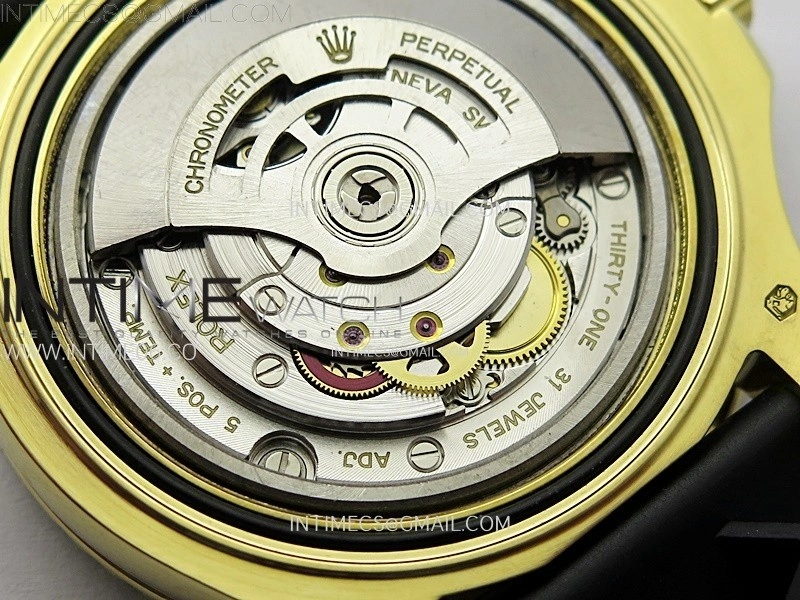 Yacht-Master 226658 KF 1:1 Best Edition YG Wrapped on Oysterflex Strap VR3235