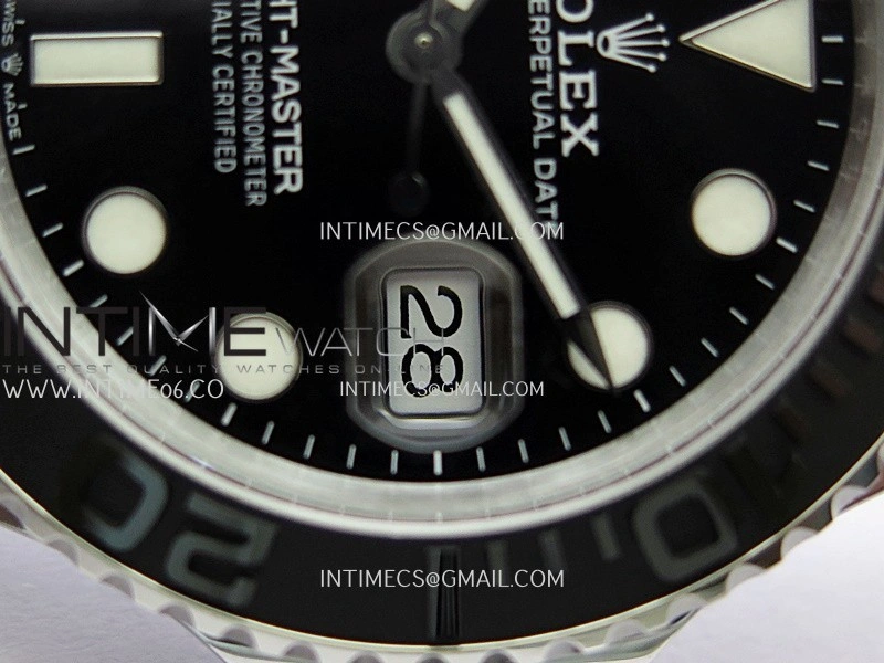Yacht-Master 226659 42mm Gain Weight QF 1:1 Black Dial On Oysterflex Strap SH3235