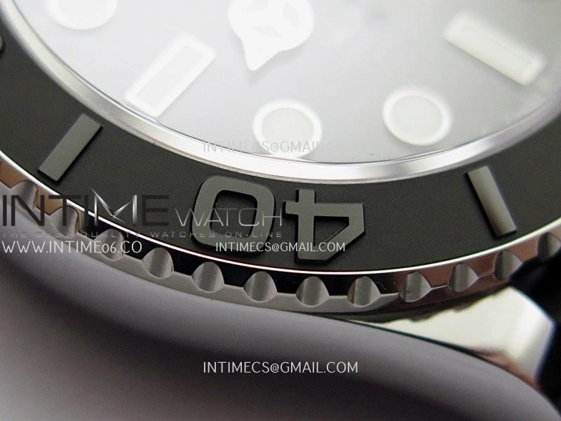 Yacht-Master 226659 42mm Gain Weight QF 1:1 Black Dial On Oysterflex Strap SH3235