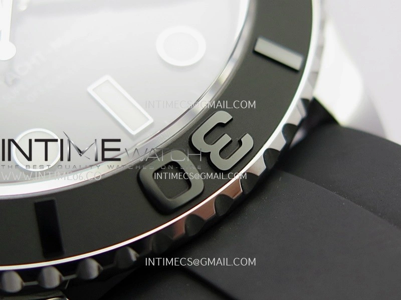 Yacht-Master 226659 42mm Gain Weight QF 1:1 Black Dial On Oysterflex Strap SH3235