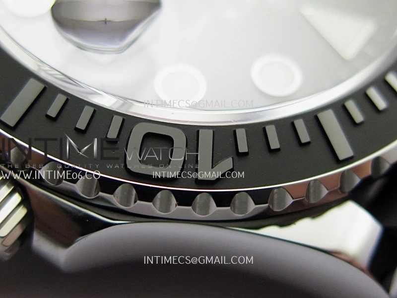 Yacht-Master 226659 42mm Gain Weight QF 1:1 Black Dial On Oysterflex Strap SH3235