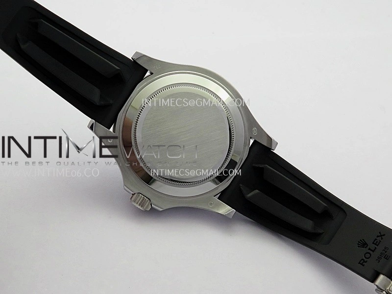 Yacht-Master 226659 42mm Gain Weight QF 1:1 Black Dial On Oysterflex Strap SH3235