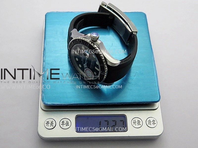 Yacht-Master 226659 42mm Gain Weight QF 1:1 Black Dial On Oysterflex Strap SH3235