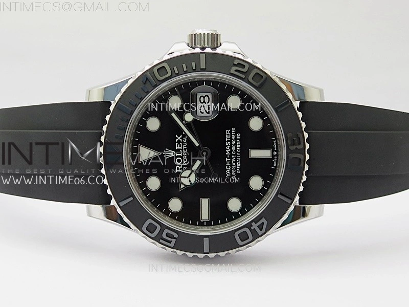 Yacht-Master 226659 VSF 1:1 Best Edition Black Dial on Oysterflex Strap VS3235
