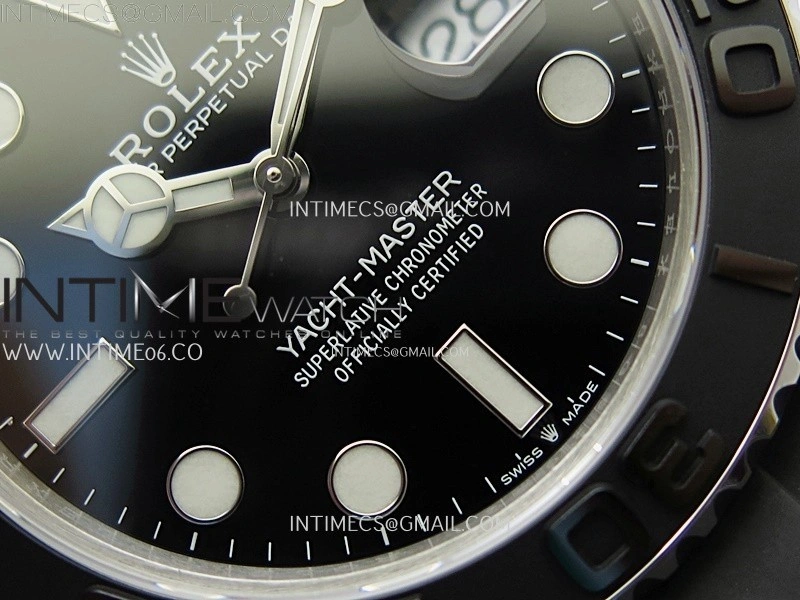 Yacht-Master 226659 VSF 1:1 Best Edition Black Dial on Oysterflex Strap VS3235
