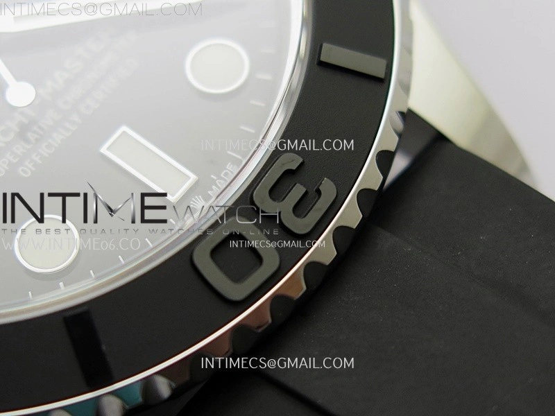 Yacht-Master 226659 VSF 1:1 Best Edition Black Dial on Oysterflex Strap VS3235