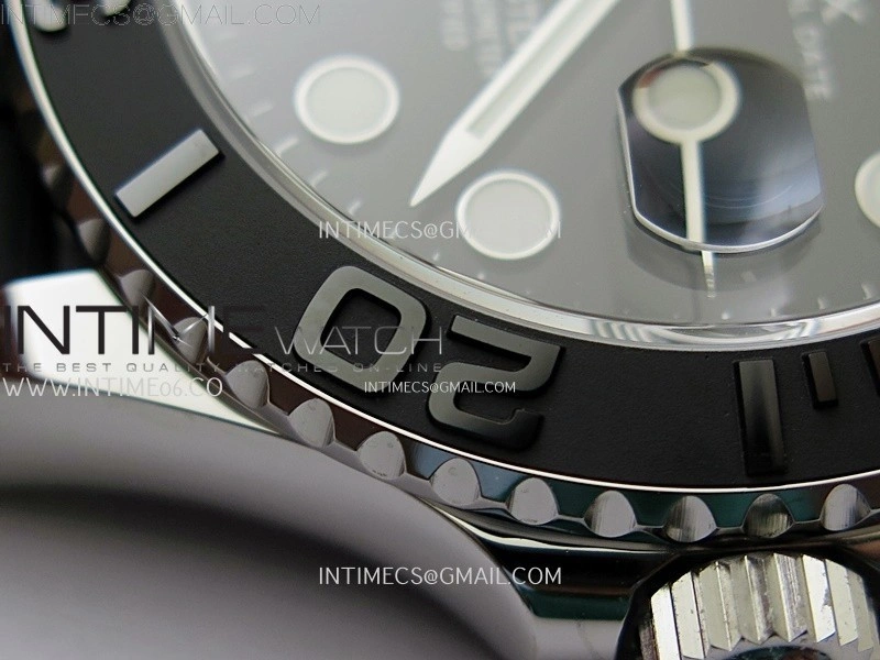 Yacht-Master 226659 VSF 1:1 Best Edition Black Dial on Oysterflex Strap VS3235