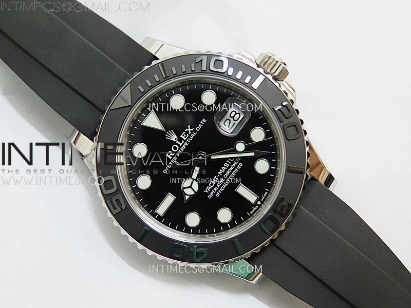 Yacht-Master 226659 VSF 1:1 Best Edition Black Dial on Oysterflex Strap VS3235